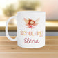 Ballerina Kindertasse Schulkind 2024 Fee Name Tasse Kind Kindergeschirr personalisiert Kinder Geschenk Kakaotasse Geburtstagsgeschenk  kleinebuchstaben   