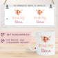 Ballerina Kindertasse Schulkind 2024 Fee Name Tasse Kind Kindergeschirr personalisiert Kinder Geschenk Kakaotasse Geburtstagsgeschenk  kleinebuchstaben   