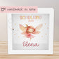 Ballerina Schulkind 2024 Spardose mit Wunschname Fee Name Kind personalisiert Kinder Geschenk Geburtstagsgeschenk Einschulung  kleinebuchstaben   
