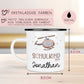 Schulanfang Kindertasse Schulkind mit Hubschrauber-Motiv - personalisierte Emaille-Tasse mit Namen - ideales Kindergeschirr  kleinebuchstaben   