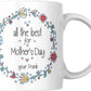 Personalized mug for Mother's Day with your own name - motif: Happy Mother's Day - coffee mug - tea mug - gift for mom  kleinebuchstaben   