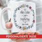 Personalisierte Tasse Muttertag Name mit Wunschnamen aus Keramik • Motiv: Alles liebe zum Muttertag • Kaffeetasse • Teetasse • Geschenk für die Mama  kleinebuchstaben   