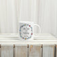Personalisierte Tasse zum Muttertag mit eigenen Namen • Motiv: Alles liebe zum Muttertag • Kaffeetasse • Teetasse • Geschenk für die Mama  kleinebuchstaben   
