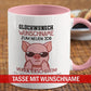 Personalisierte Tasse mit Spruch: Glückwunsch zum neuen Job Verräter! - Abschiedsgeschenk Kollegen - Kaffeetasse als Geschenk zum Abschied  kleinebuchstaben   