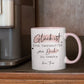 Handgefertigte Personalisierte Tasse mit Wunschnamen – Glück ist eine TAGESMUTTER wie dich zu haben - Geschenk zu Ostern, Weihnachten - Name  kleinebuchstaben   