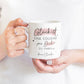 Handgefertigte Personalisierte Tasse – Glück ist eine COUSINE wie dich zu haben - Geschenk zum Geburtstag, Ostern, Weihnachten - Wunschnamen  kleinebuchstaben   