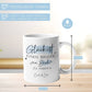 Personalisierte Tasse Bruder Name mit Spruch "Glück ist einen Bruder wie dich zu haben" zum Geburtstag, Geschenk, Ostern, Weihnachtsgeschenk,Wunschnamen  kleinebuchstaben   