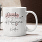 Personalisierte Tasse - Danke für Alles! Hebamme mit Herz Geschenkidee mit Wunschtext - Geschenk für Hebamme Dankeschön - Schwangerschaft  kleinebuchstaben   