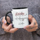 Personalisierte Tasse Hebamme mit Herz - Danke für Alles! Geschenkidee mit Wunschtext - Geschenk - Hebamme Dankeschön - Schwangerschaft  kleinebuchstaben   