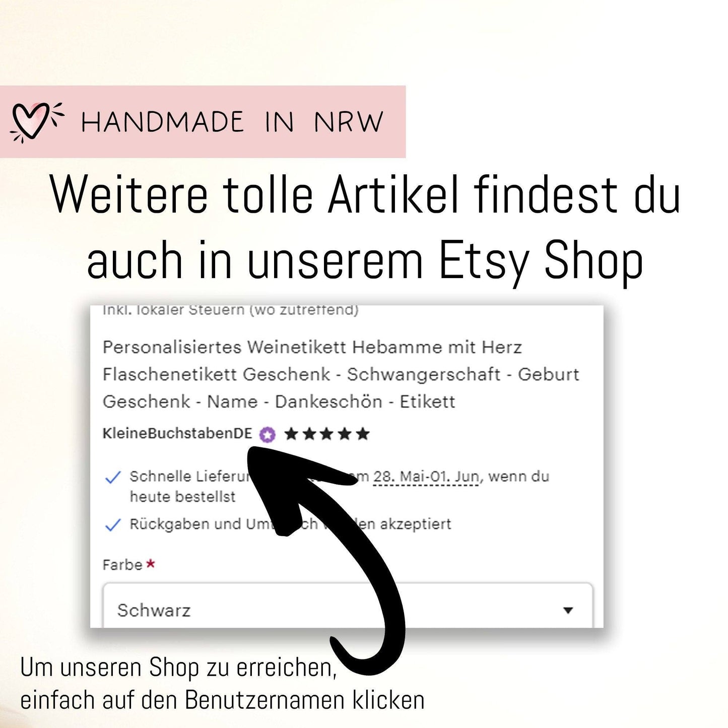 Personalisiertes Weinetikett "Happy Birthday", Geburtstags-Flaschenetikett mit Foto & Namen,  ideales Geschenk mit Foto - rosa  kleinebuchstaben   