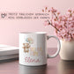 Schulkind 2024 Tasse, personalisiertes Einschulungsgeschenk, personalisierte Tasse für Jungen und Mädchen  kleinebuchstaben   