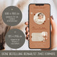 Digitale Geburtsanzeige mit Foto Personalisiert Baby Neugeborenes Willkommen - Babykarte Whatsapp - Canva - Junge - Mädchen - Whatsapp Ecard kleinebuchstaben
