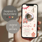 Digitale Einladung Kindergeburtstag Feuerwehr 1 2 3 4 5 6, personalisiert E-Card WhatsApp, Einladung mit Foto, Geburtstagseinladung Vorlage kleinebuchstaben