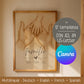 Personalisiertes Familienposter mit Händen – digitales Geschenk für Mama, Papa & Kinder | A4 A3 US Letter | 12 Designs | Canva-Vorlage kleinebuchstaben