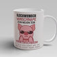 Personalisierte Tasse mit Spruch: Glückwunsch zum neuen Job Verräter! - Abschiedsgeschenk Kollegen - Kaffeetasse Sparschwein