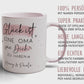 Personalisierte Tasse – Glück ist eine OMA wie dich zu haben - Geschenk zum Muttertag Geburtstag, Ostern, Weihnachten - Name